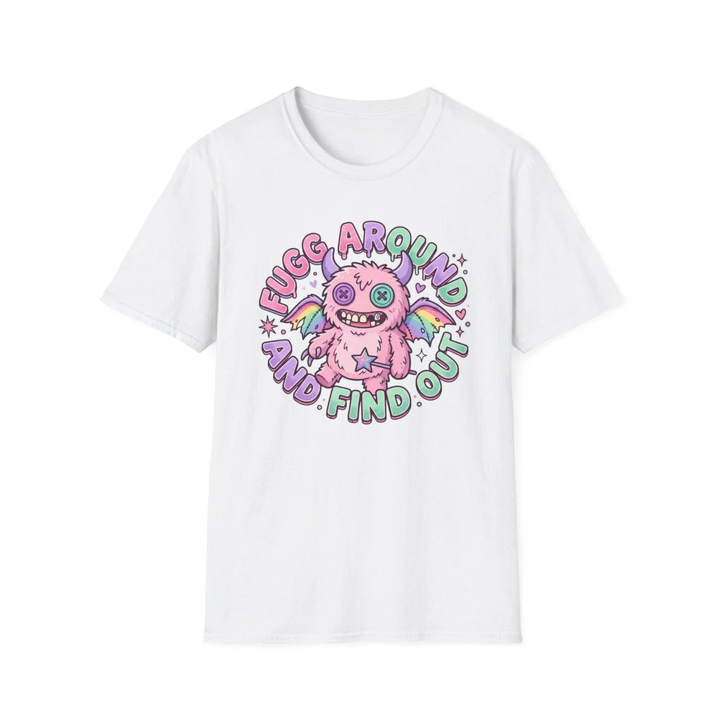 'Fugg Around and Find Out' Cute Kawaii - Adult & Kids T-Shirts, Sweatshirts & Hoodies apparel design preview 1