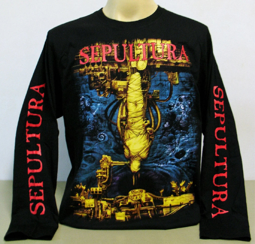 Sepultura Chaos AD Size S M L XL 2XL 3XL Heavy Metal - Adult & Kids T-Shirts, Sweatshirts & Hoodies apparel design preview 1