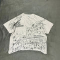 M.C. Escher Style 90's All Over Print Bourbon Street - Adult & Kids T-Shirts, Sweatshirts & Hoodies apparel design preview 1