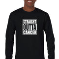 Straight Outta Cancer Survivor Sucks Mens Cotton - Adult & Kids T-Shirts, Sweatshirts & Hoodies apparel design preview 1