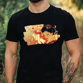 Mens Geisha on Fire Motif Cotton Size XS to 5XL - Adult & Kids T-Shirts, Sweatshirts & Hoodies apparel design preview 1