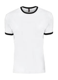 Next Level 3604 ringer cotton premium white with - Adult & Kids T-Shirts, Sweatshirts & Hoodies apparel design preview 1