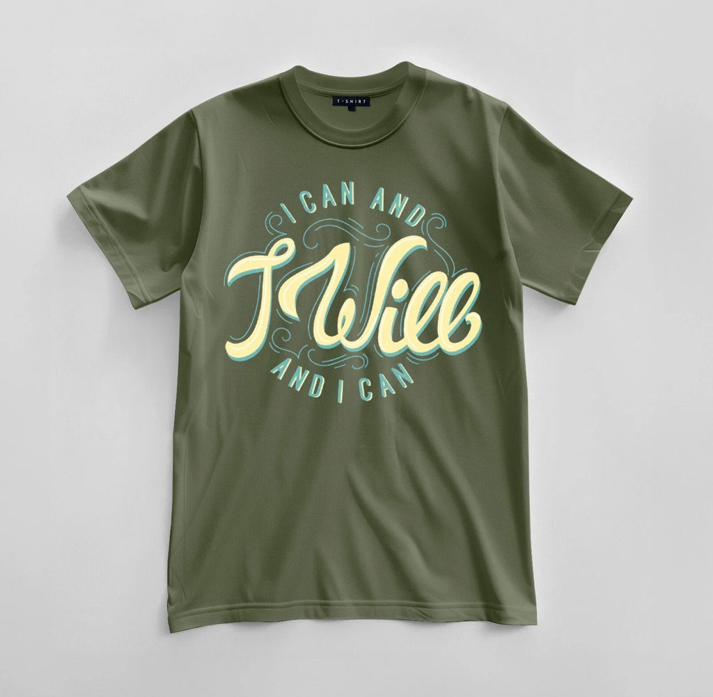 Custom I Can and Will Design Unisex Jersey Short - Adult & Kids T-Shirts, Sweatshirts & Hoodies apparel design preview 1