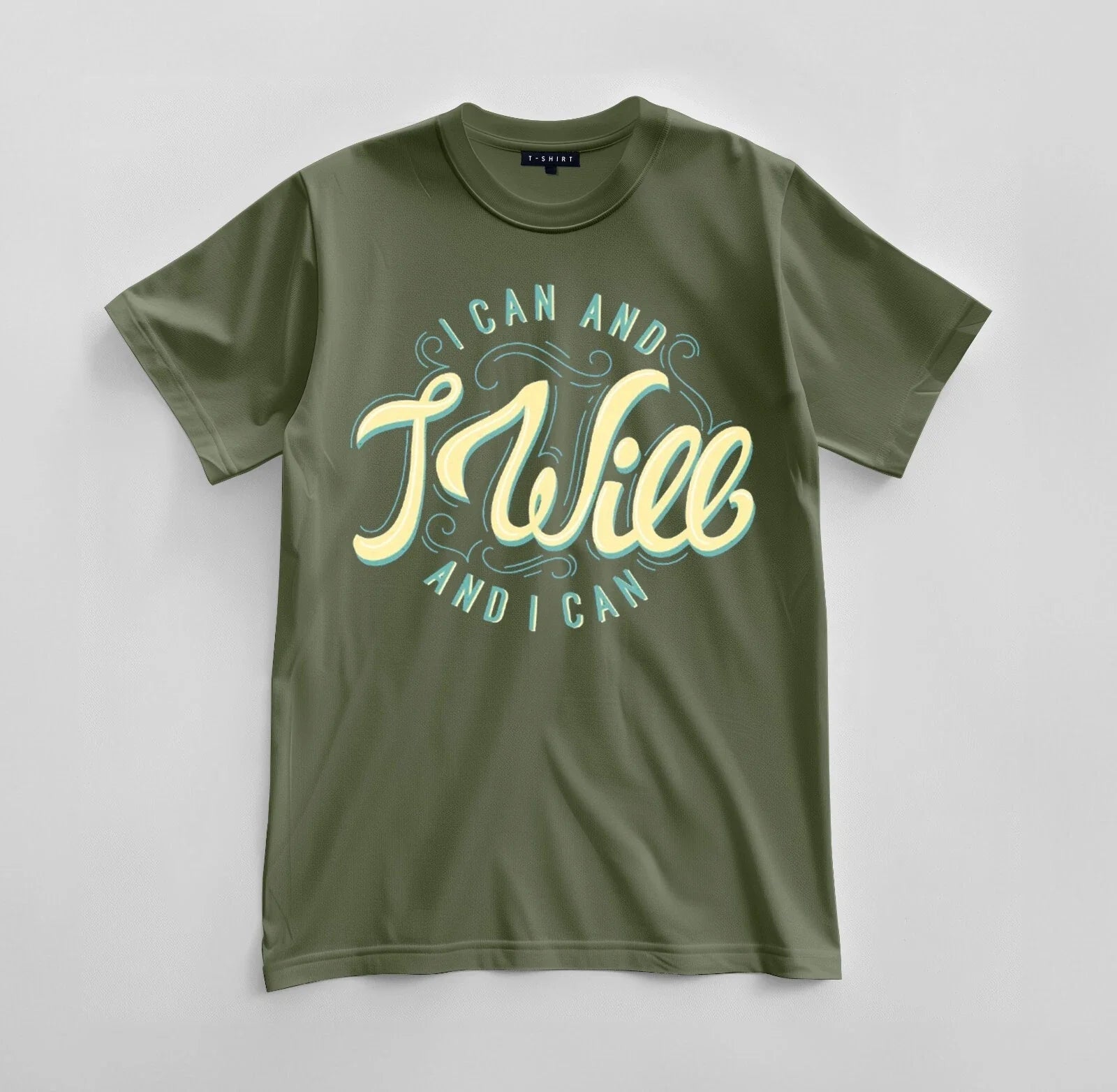 Custom I Can and Will Design Unisex Jersey Short - Adult & Kids T-Shirts, Sweatshirts & Hoodies apparel design preview 1