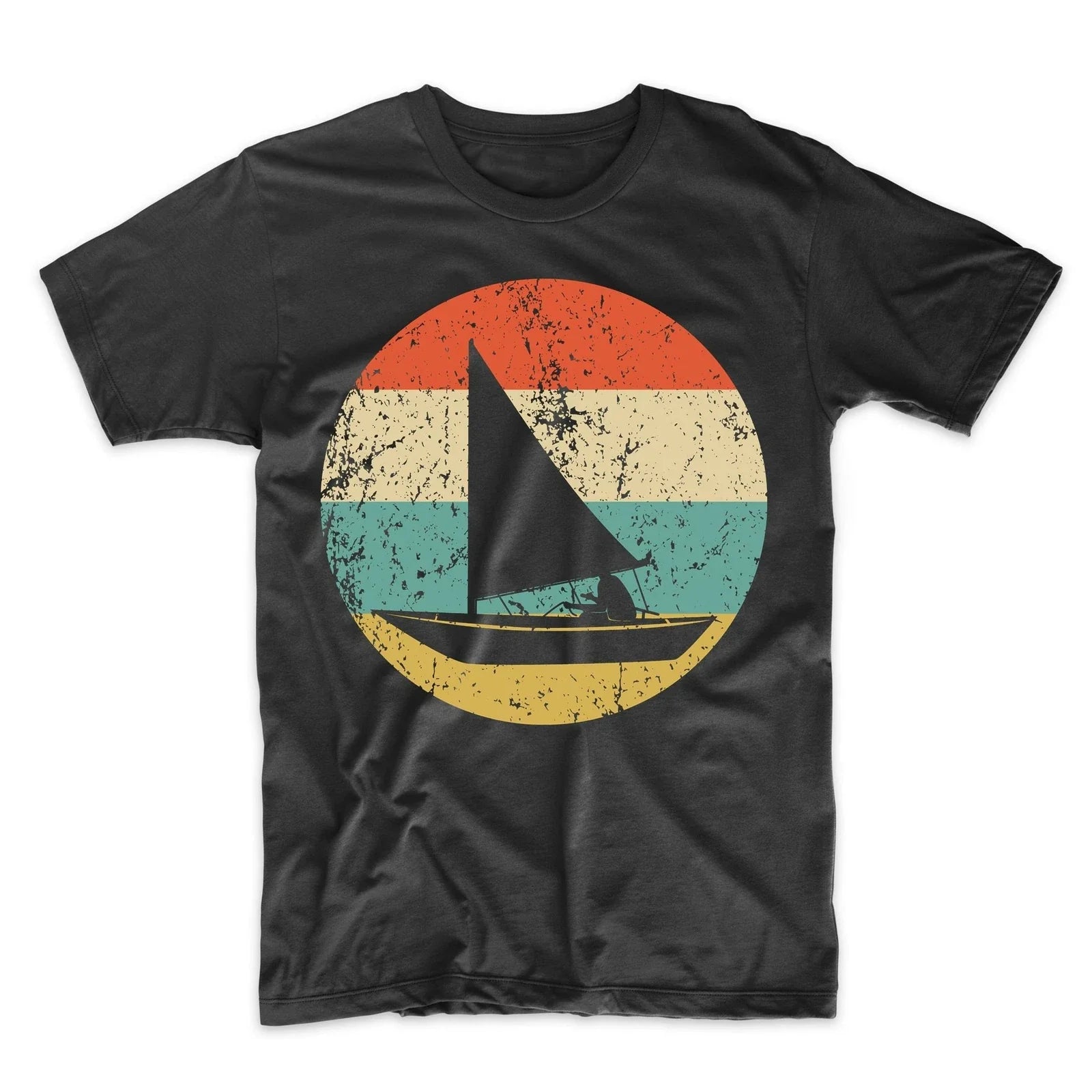 Sailing Vintage Retro Sail Boat Men's Gift - Adult & Kids T-Shirts, Sweatshirts & Hoodies apparel design preview 1
