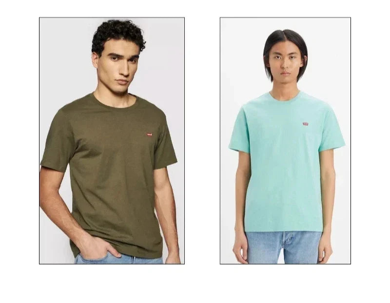 Levis Mens Original Short Sleeve Housemark Crew Neck - Adult & Kids T-Shirts, Sweatshirts & Hoodies apparel design preview 1