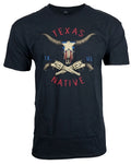 Raw State Men's TEXAS NATIVE Biker Cowboy - Adult & Kids T-Shirts, Sweatshirts & Hoodies apparel design preview 1