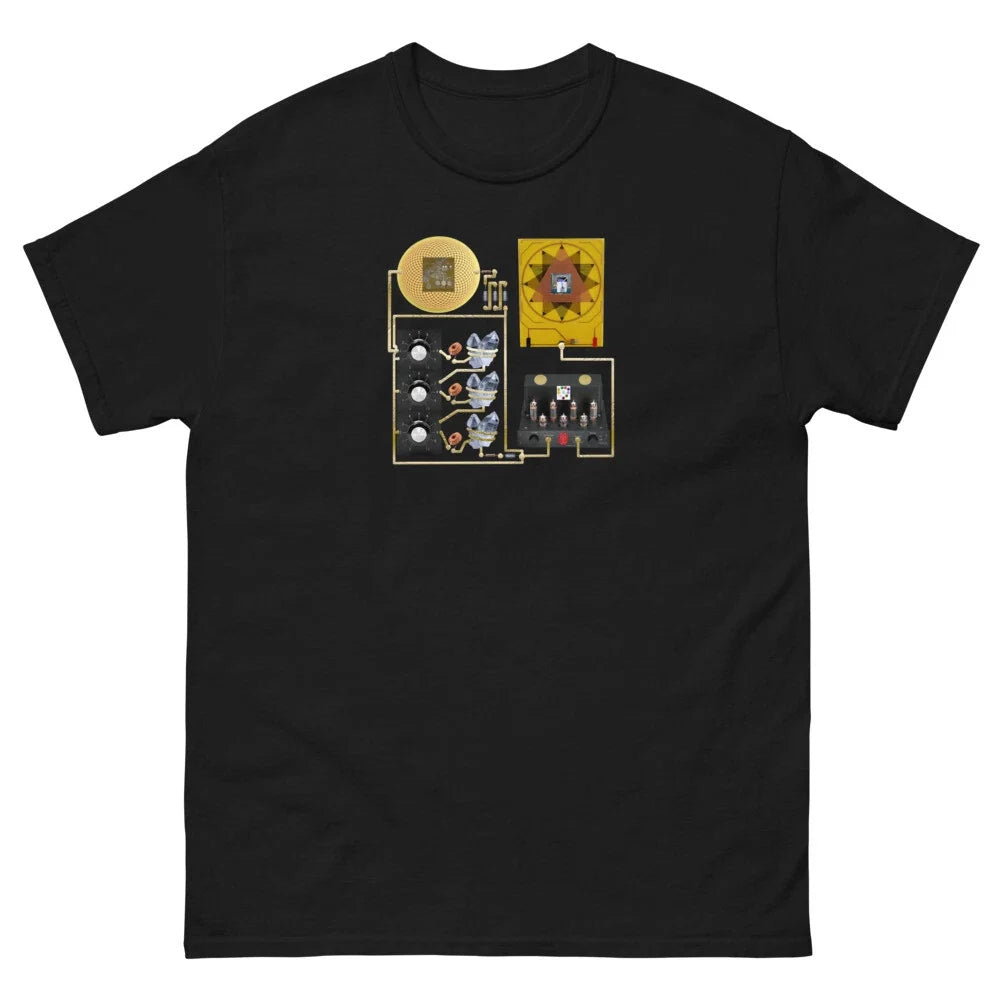 Radionic Machine Manifestation 3 Dial Design - Adult & Kids T-Shirts, Sweatshirts & Hoodies apparel design preview 1