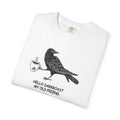 Crow Coffee Lover Comfort Colors Unisex Garment-Dyed - Adult & Kids T-Shirts, Sweatshirts & Hoodies apparel design preview 1