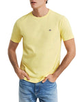 GANT Mens Regular Fit Shield Banana Yellow - Adult & Kids T-Shirts, Sweatshirts & Hoodies apparel design preview 1