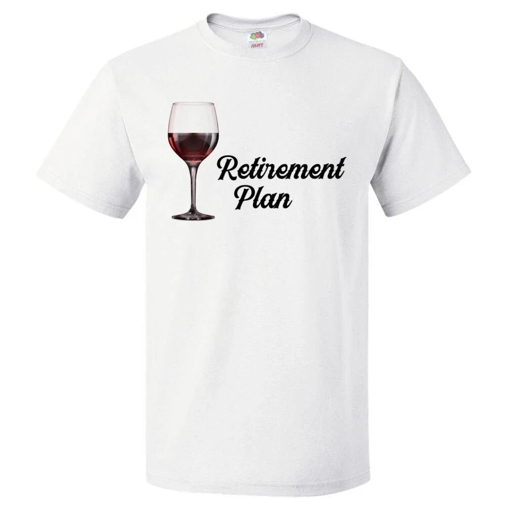 My Retirement Plan is Drinking Wine Retired Gift - Adult & Kids T-Shirts, Sweatshirts & Hoodies apparel design preview 1