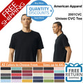 American Apparel CVC Short Sleeve Plain Blank Blend - Adult & Kids T-Shirts, Sweatshirts & Hoodies apparel design preview 1