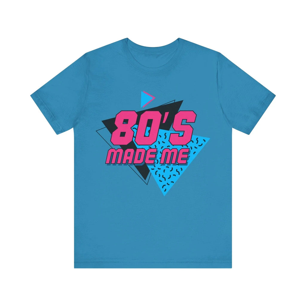 80's Made Me Retro Short Sleeve - Adult & Kids T-Shirts, Sweatshirts & Hoodies apparel design preview 1