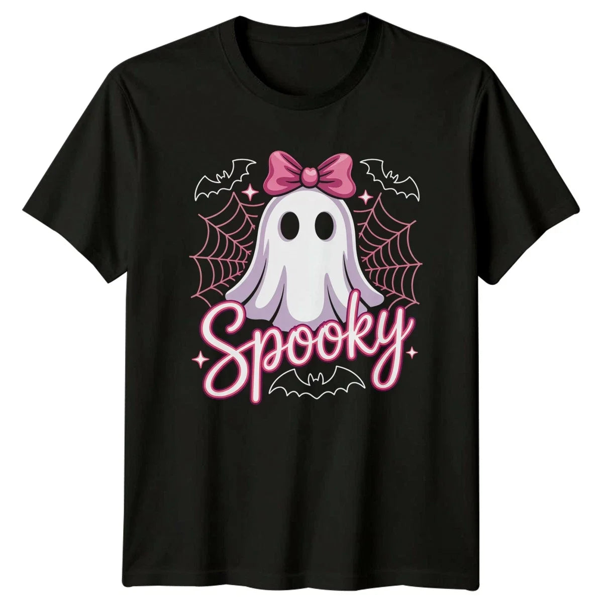 Spooky Ghost Halloween Holidays Occasions Mens Womens - Adult & Kids T-Shirts, Sweatshirts & Hoodies apparel design preview 1