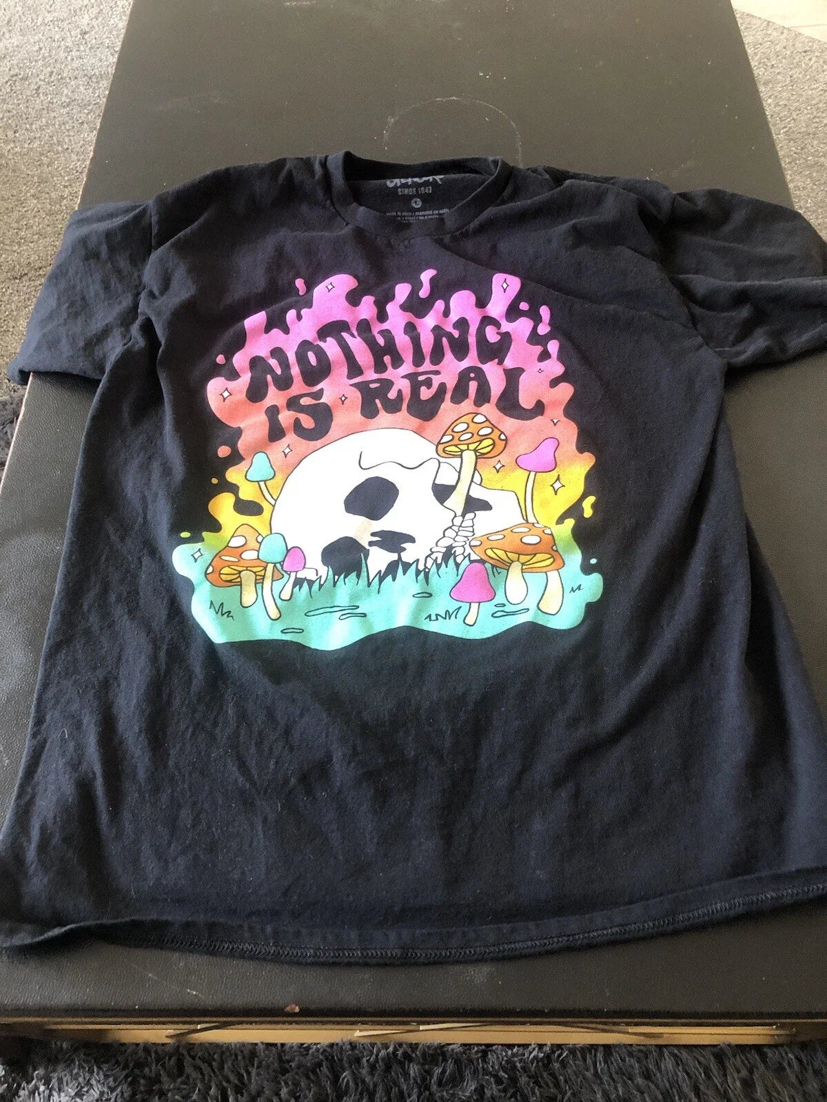 Spencer's Nothing is Real Trippy Graphic Large - Adult & Kids T-Shirts, Sweatshirts & Hoodies apparel design preview 1