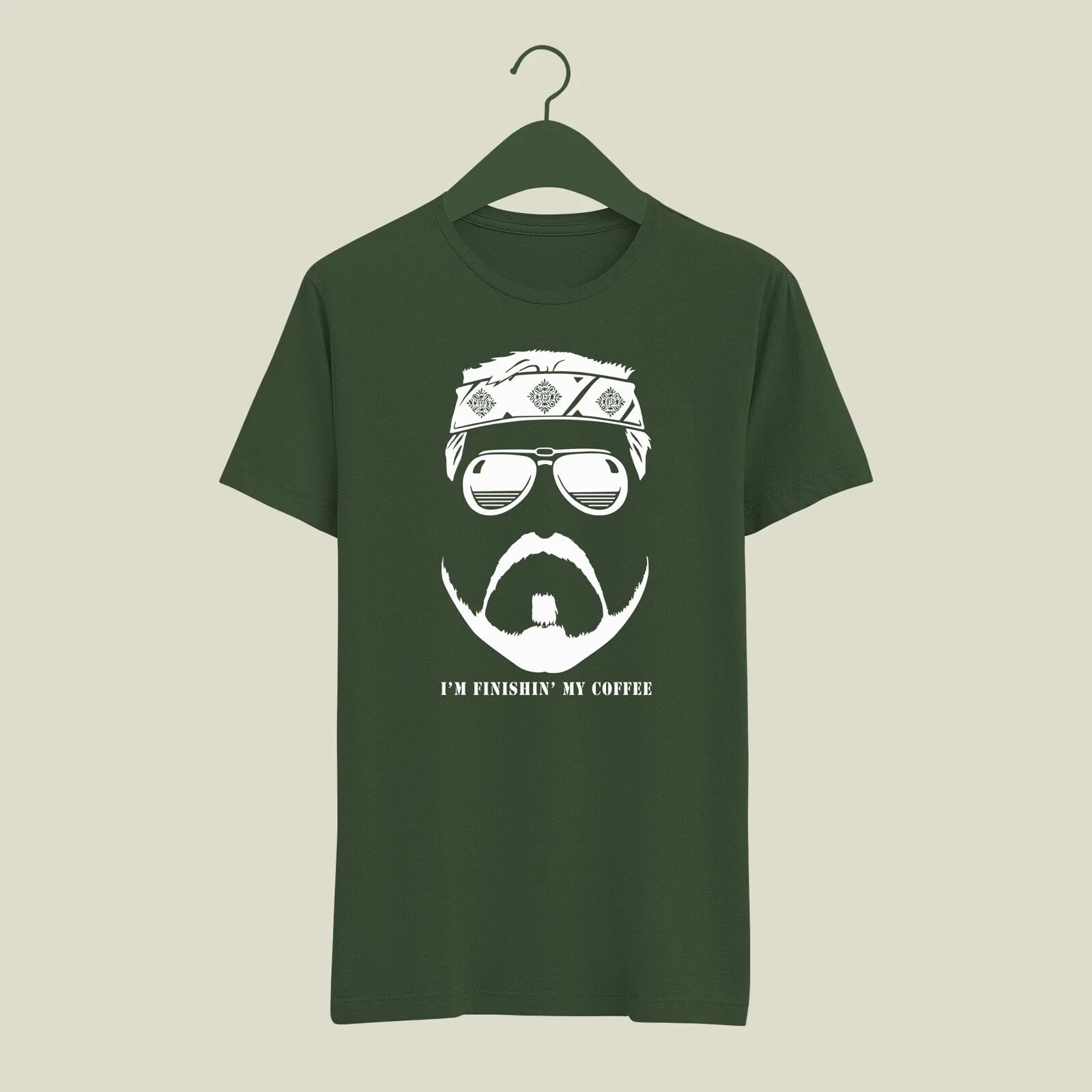 The Big Lebowski I'm Finishing My Coffee Walter - Adult & Kids T-Shirts, Sweatshirts & Hoodies apparel design preview 1
