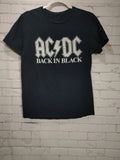 AC/DC Black Mens Crew Neck Short Sleeve Y2K Back In - Adult & Kids T-Shirts, Sweatshirts & Hoodies apparel design preview 1