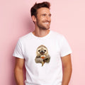 Men's Short Sleeve White, SLOTH AND DRINK - Adult & Kids T-Shirts, Sweatshirts & Hoodies apparel design preview 1