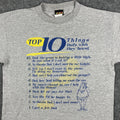 TSI Mens L Gray Top 10 Things Dads Wish Humor Joke - Adult & Kids T-Shirts, Sweatshirts & Hoodies apparel design preview 1