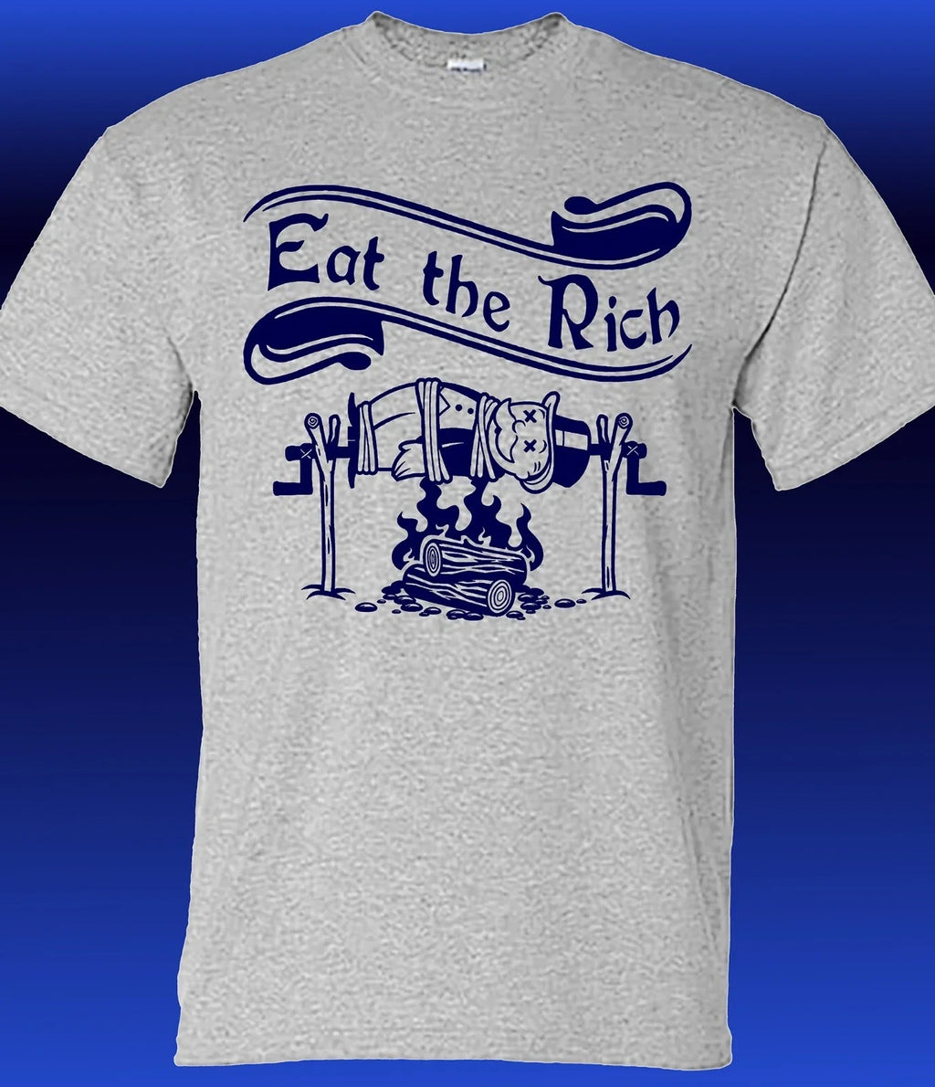 Eat the Rich Rotisserie Style - Adult & Kids T-Shirts, Sweatshirts & Hoodies apparel design preview 1