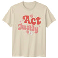 Act Justly Womens Biblical Quote Religious Mothers - Adult & Kids T-Shirts, Sweatshirts & Hoodies apparel design preview 1