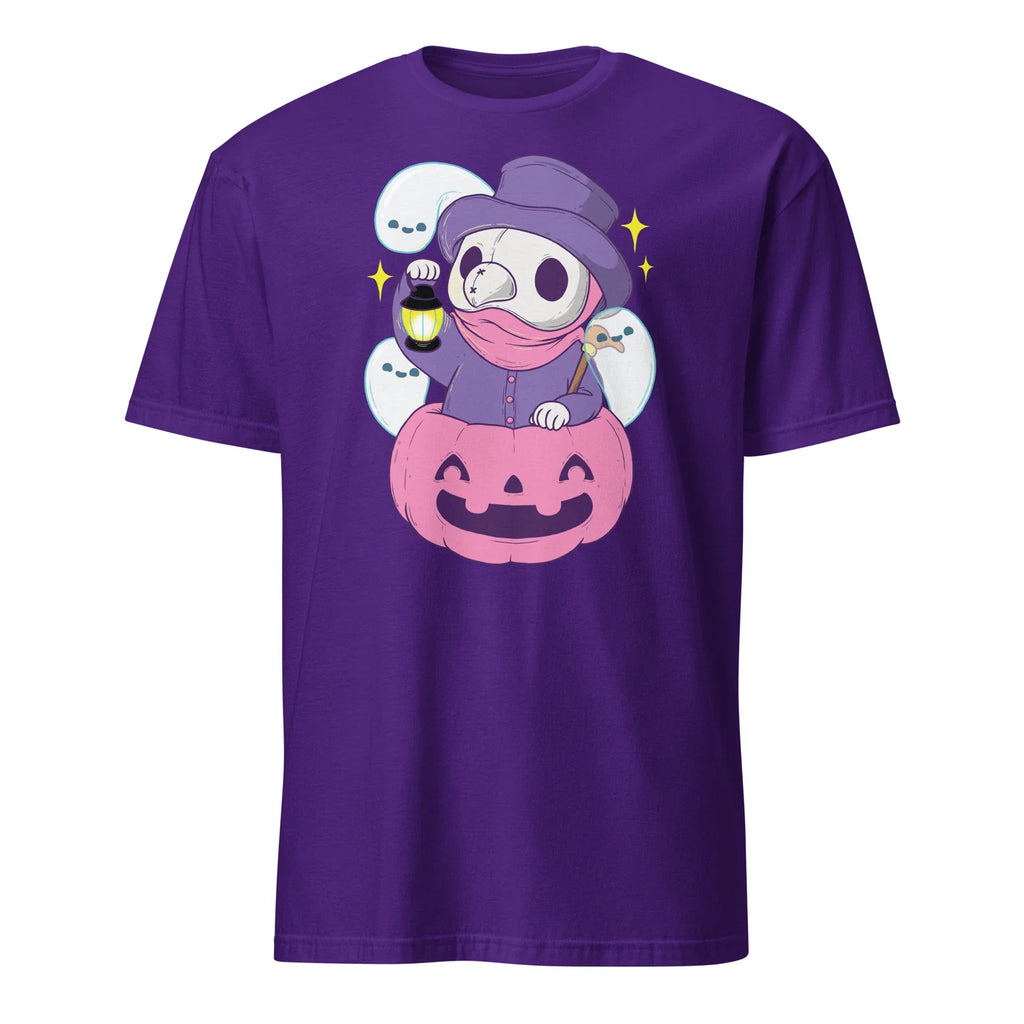 Pastel Goth Plague Doctor Pumpkin Halloween Occult - Adult & Kids T-Shirts, Sweatshirts & Hoodies apparel design preview 1