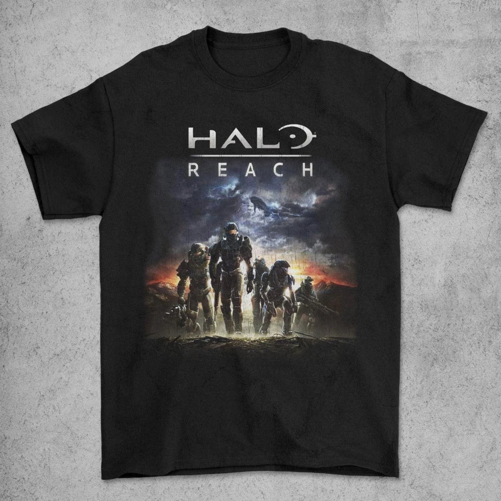 Vintage Y2K 00s Halo Reach 2010 Gift For Fans Unisex - Adult & Kids T-Shirts, Sweatshirts & Hoodies apparel design preview 1