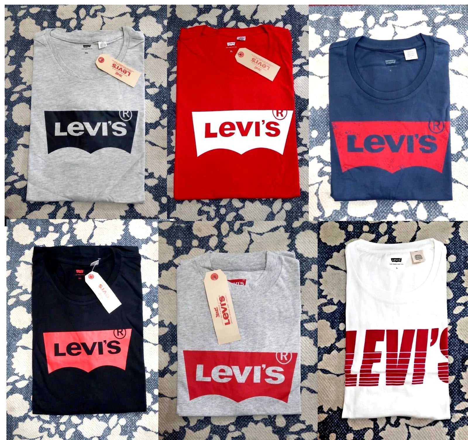 Levi's Crew Neck Short Sleeve Men's - Adult & Kids T-Shirts, Sweatshirts & Hoodies apparel design preview 1