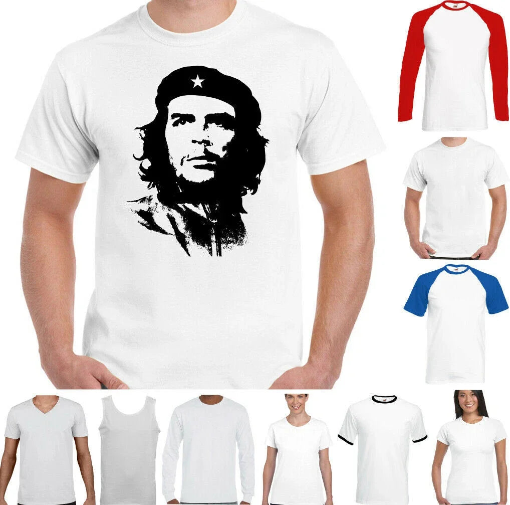 CHE GUEVARA Mens Cuba Iconic Freedom Fighter Face - Adult & Kids T-Shirts, Sweatshirts & Hoodies apparel design preview 1