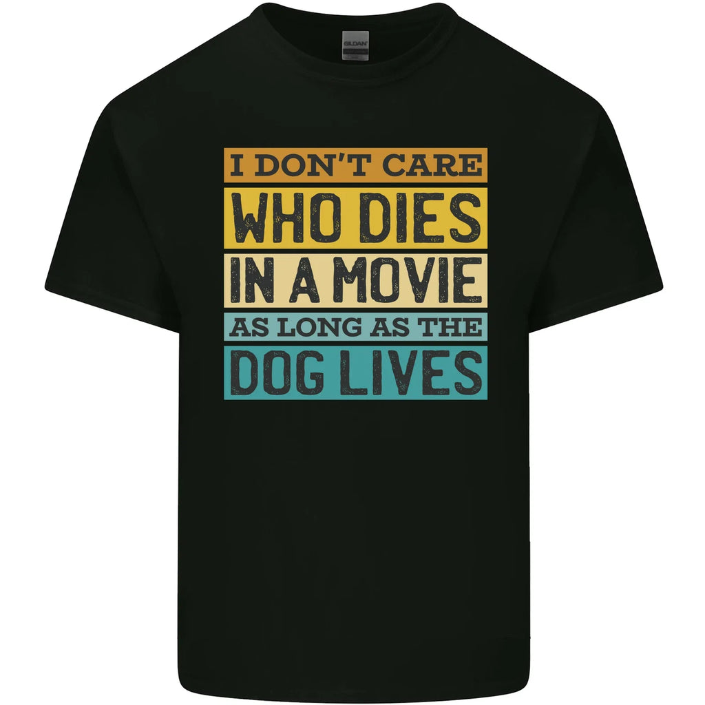 As Long the Dog Lives Funny Movie Mens Cotton Top - Adult & Kids T-Shirts, Sweatshirts & Hoodies apparel design preview 1