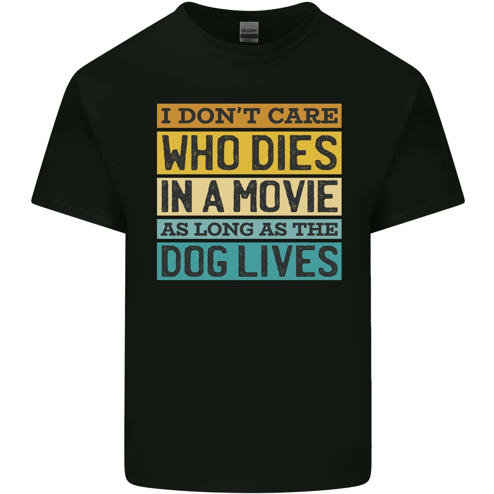 As Long the Dog Lives Funny Movie Mens Cotton Top - Adult & Kids T-Shirts, Sweatshirts & Hoodies apparel design preview 1