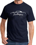 1969-71 Dart Swinger Classic Outline Design NEW - Adult & Kids T-Shirts, Sweatshirts & Hoodies apparel design preview 1