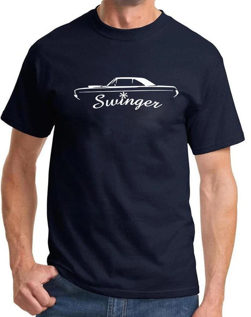 1969-71 Dart Swinger Classic Outline Design NEW - Adult & Kids T-Shirts, Sweatshirts & Hoodies apparel design preview 1