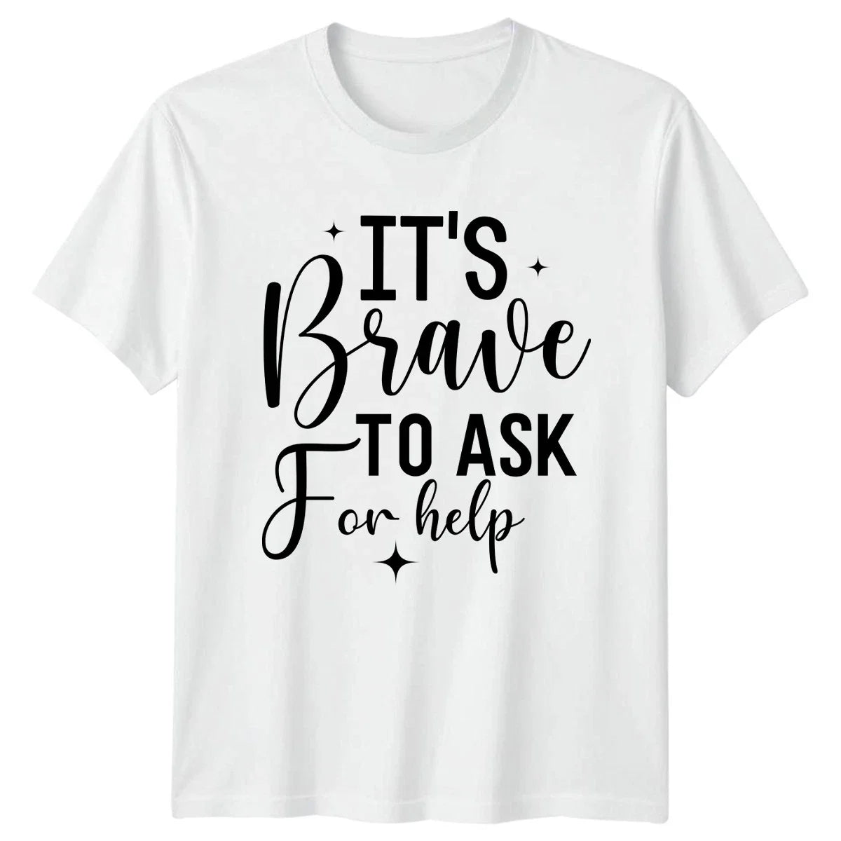 Its Brave To Ask Mental Health Awareness Gift For Him - Adult & Kids T-Shirts, Sweatshirts & Hoodies apparel design preview 1