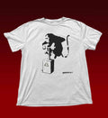 BANKSY 'MONKEY DETONATOR' SHORT SLEEVE NEW - Adult & Kids T-Shirts, Sweatshirts & Hoodies apparel design preview 1