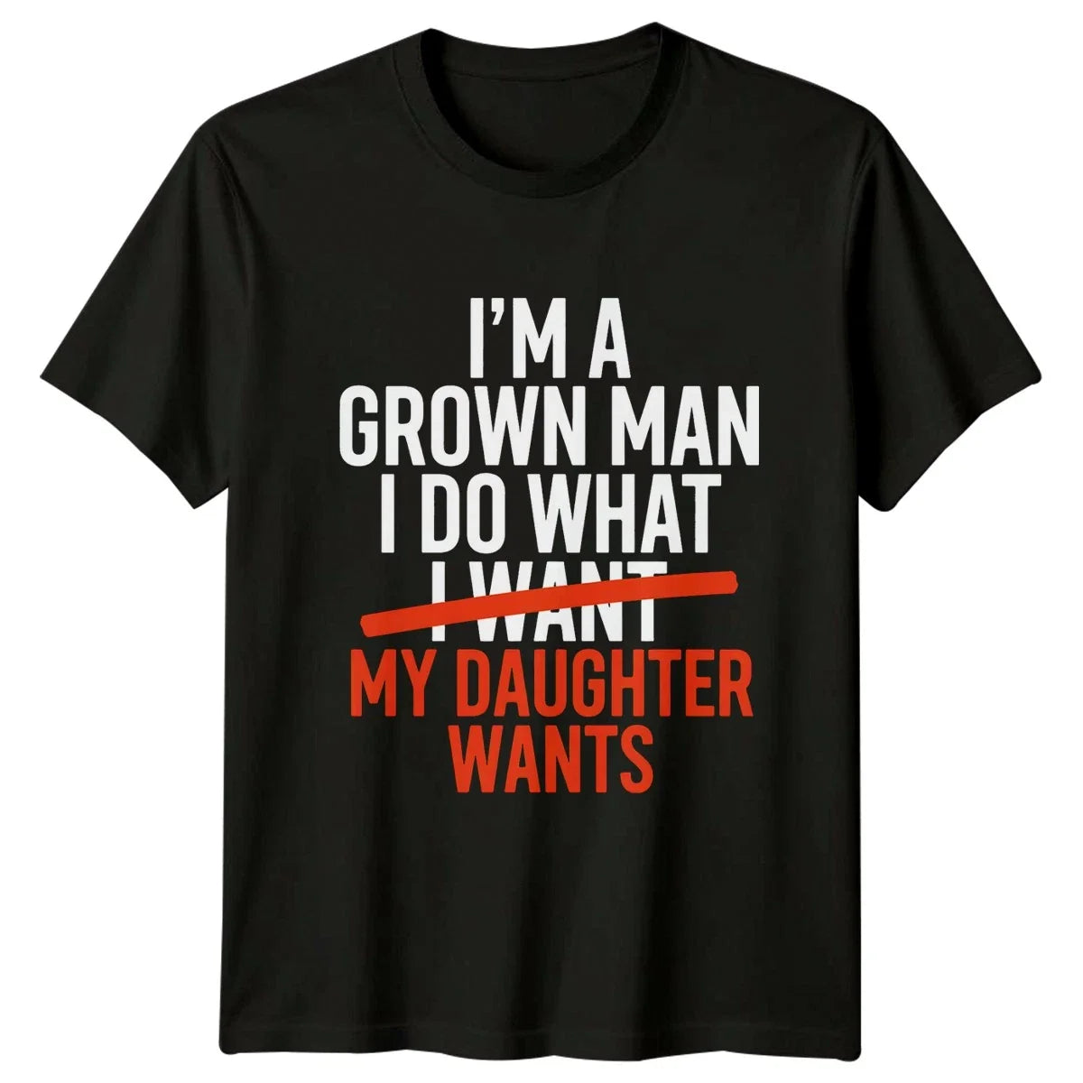 Im A Grown Man I Mens Father Daughter Family Fathers - Adult & Kids T-Shirts, Sweatshirts & Hoodies apparel design preview 1