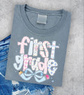 First Grade Teacher Back to School Appreciation - Adult & Kids T-Shirts, Sweatshirts & Hoodies apparel design preview 1