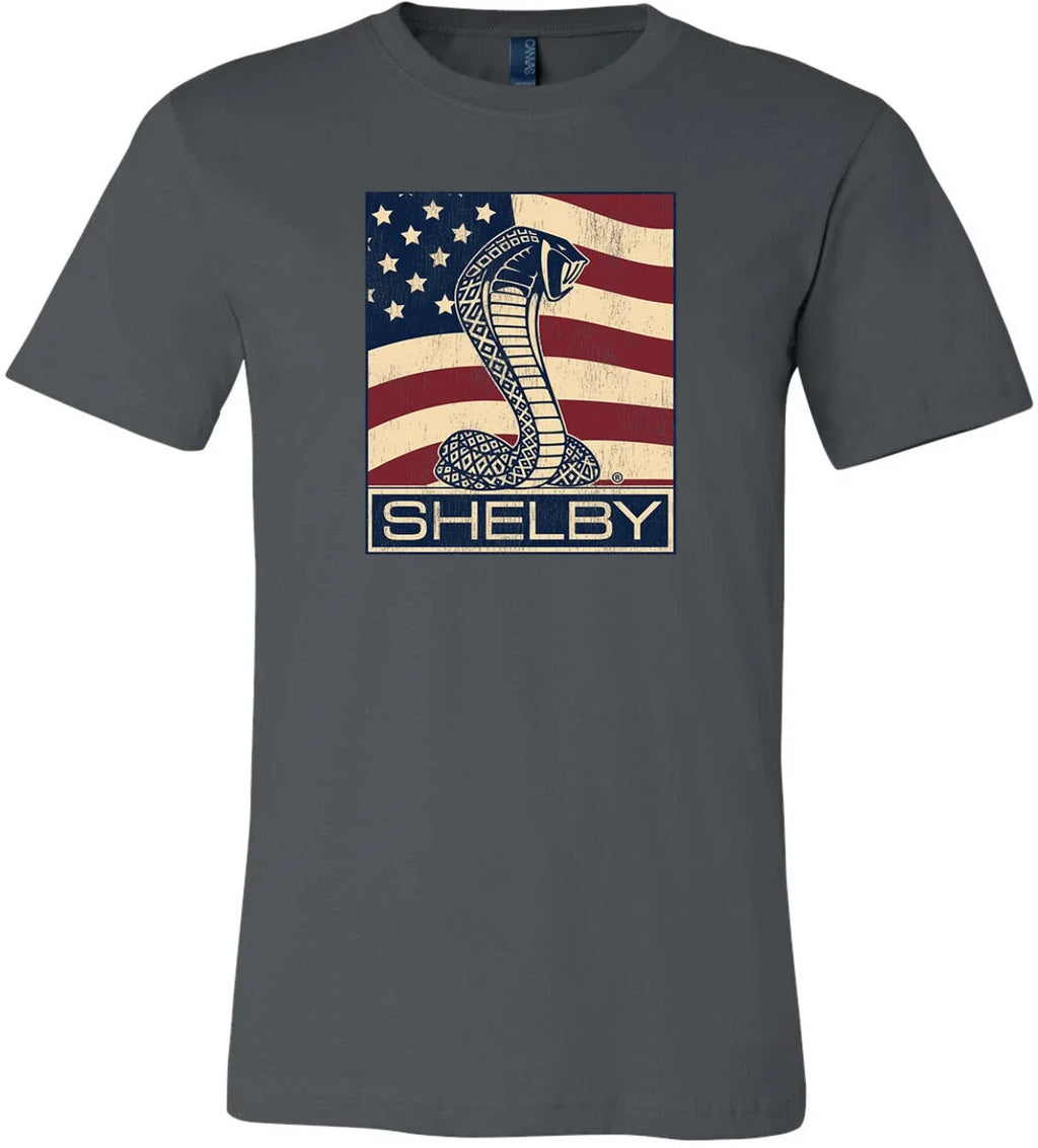 Shelby Cobra Flag Soft Premium - Adult & Kids T-Shirts, Sweatshirts & Hoodies apparel design preview 1