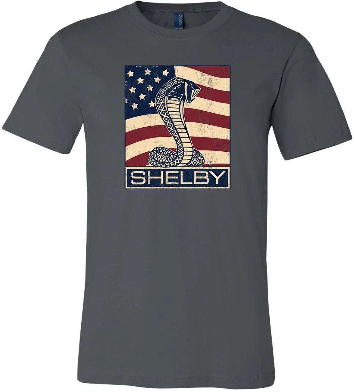 Shelby Cobra Flag Soft Premium - Adult & Kids T-Shirts, Sweatshirts & Hoodies apparel design preview 1