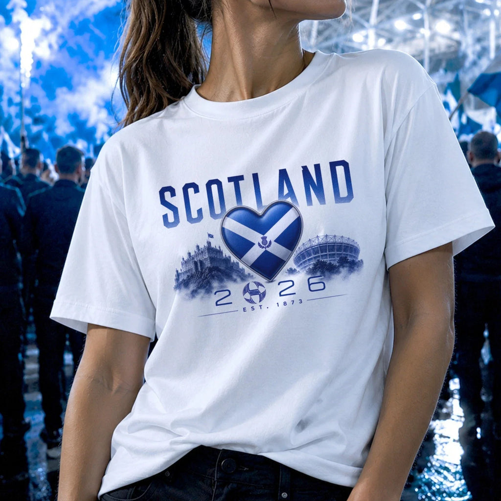 Scotland football fan flag Scottish soccer top - Adult & Kids T-Shirts, Sweatshirts & Hoodies apparel design preview 1
