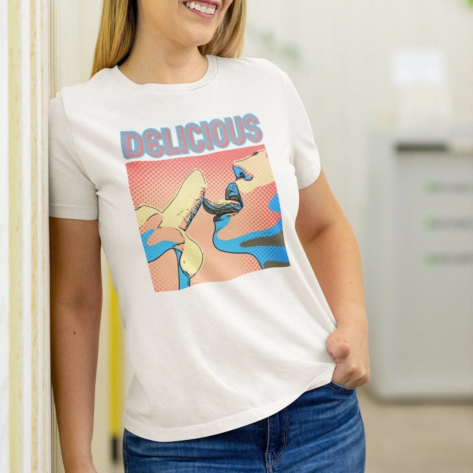 Retro Banana - Adult & Kids T-Shirts, Sweatshirts & Hoodies apparel design preview 1