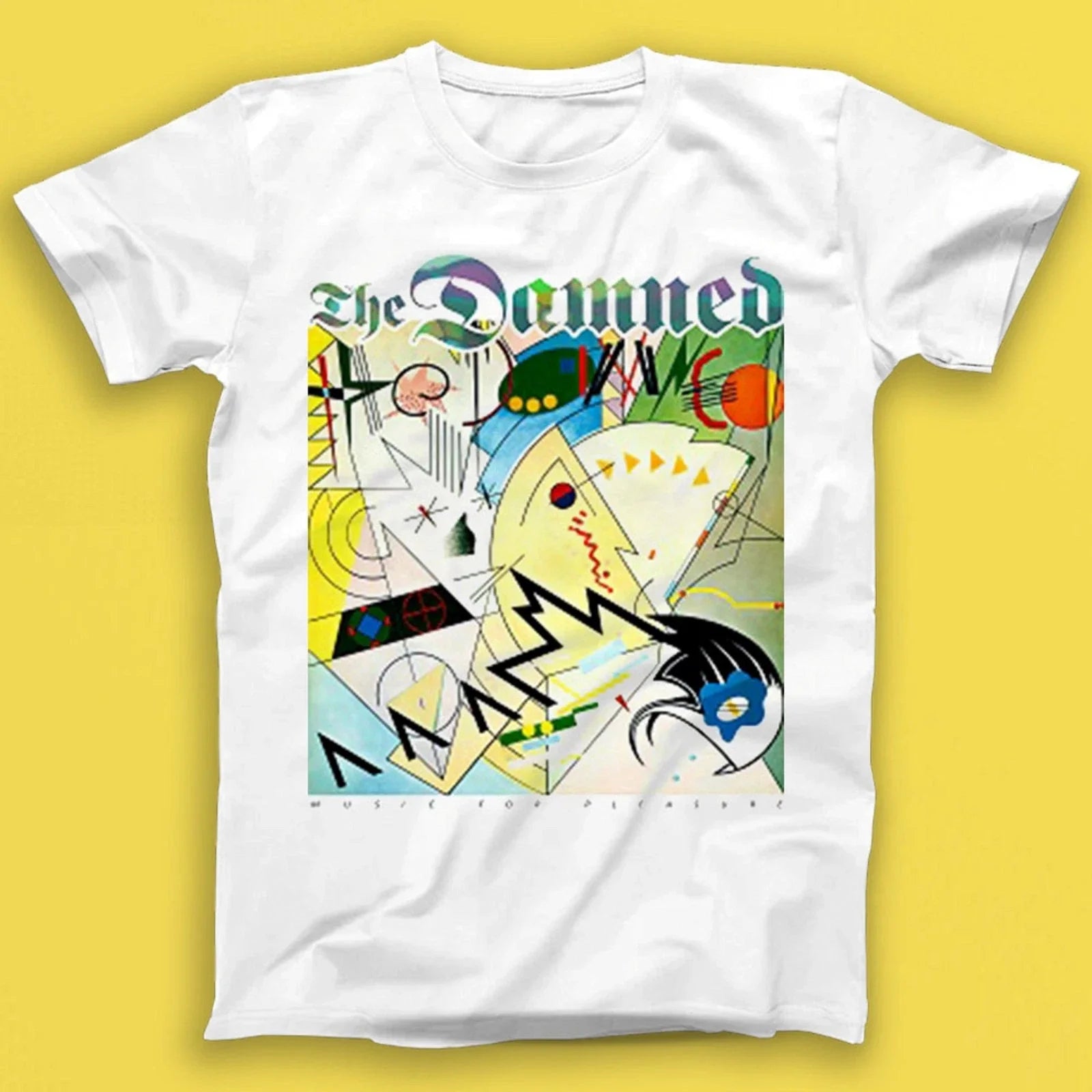 The Damned Music For Pleasure Gift T2205 - Adult & Kids T-Shirts, Sweatshirts & Hoodies apparel design preview 1