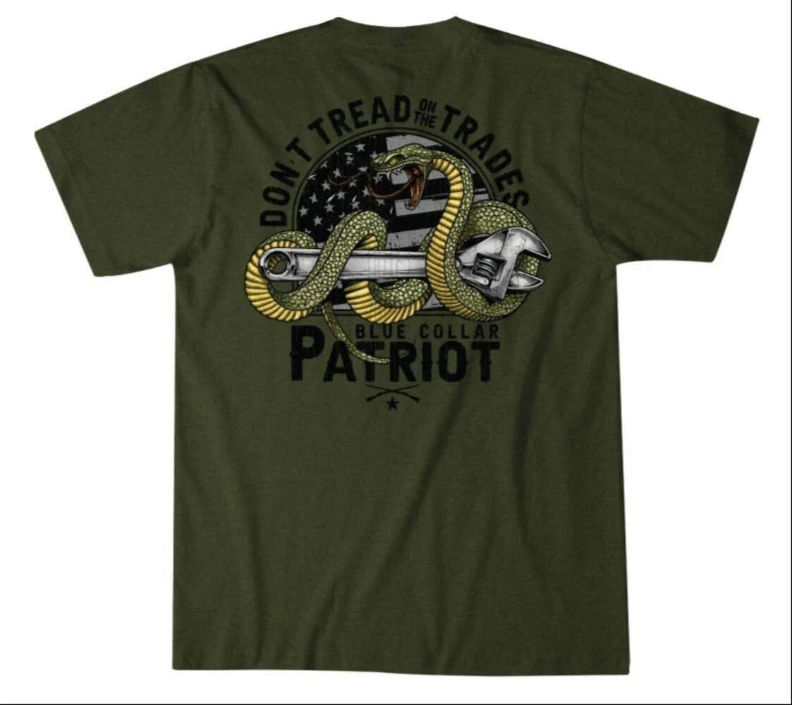Howitzer Men's Don't Tread Trades Military Grunt MFG - Adult & Kids T-Shirts, Sweatshirts & Hoodies apparel design preview 1