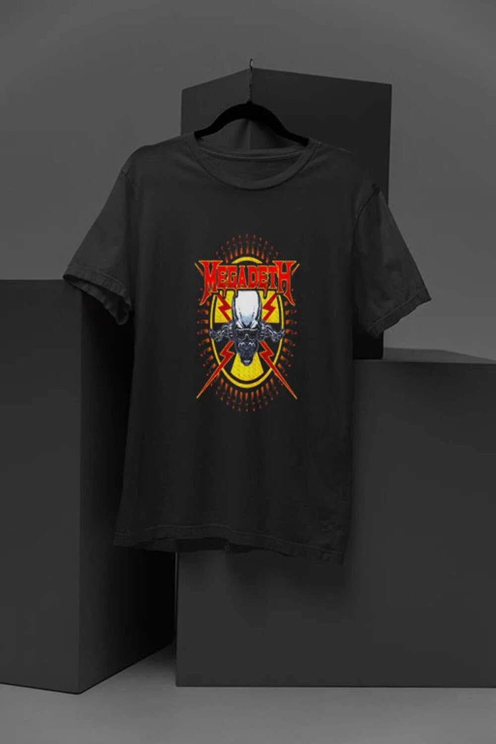 Skull and Bullets Band featuring Vintage Rock - Adult & Kids T-Shirts, Sweatshirts & Hoodies apparel design preview 1
