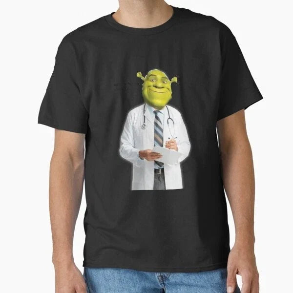 Shrek check up meme Classic Made in US/AUS Size S-2XL - Adult & Kids T-Shirts, Sweatshirts & Hoodies apparel design preview 1