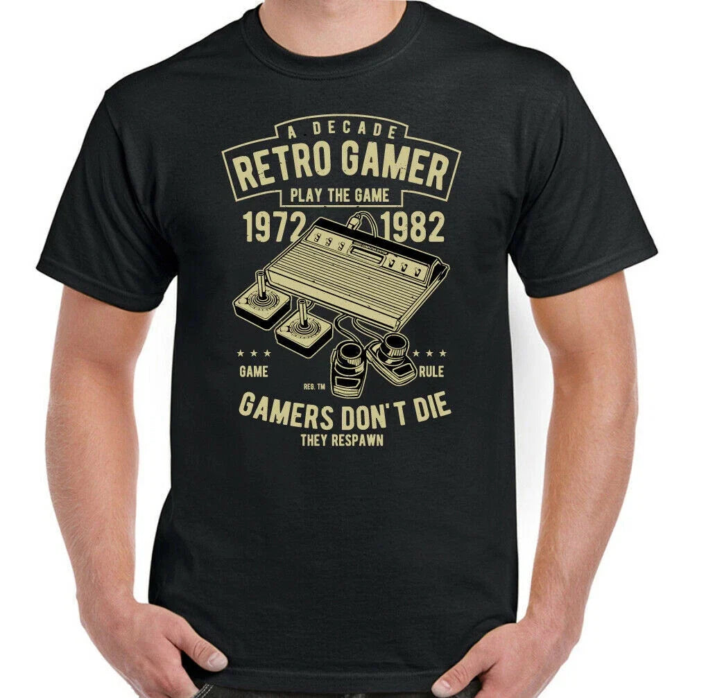 Gamer Gaming ZX Spectrum Commodore 64 Retro Mens - Adult & Kids T-Shirts, Sweatshirts & Hoodies apparel design preview 1