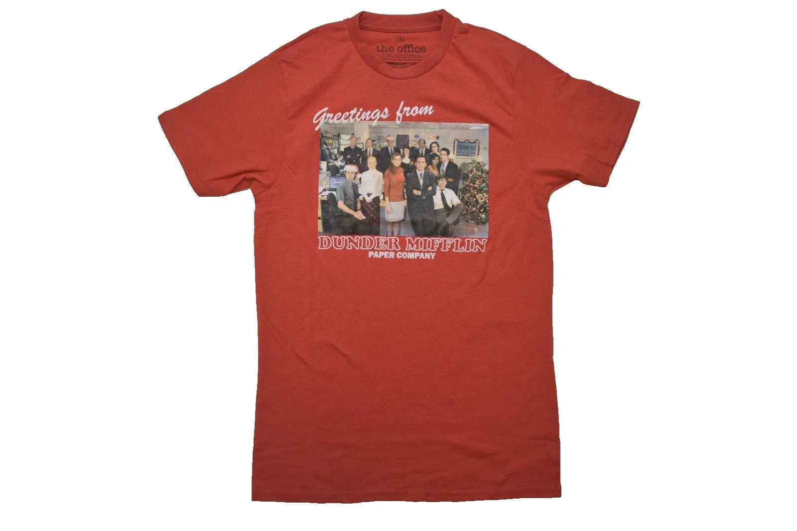 The Office Mens Greetings From Dunder Mifflin - Adult & Kids T-Shirts, Sweatshirts & Hoodies apparel design preview 1