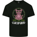 Lucipurr Demonic Hail Satan Cat Evil Mens Cotton Top - Adult & Kids T-Shirts, Sweatshirts & Hoodies apparel design preview 1