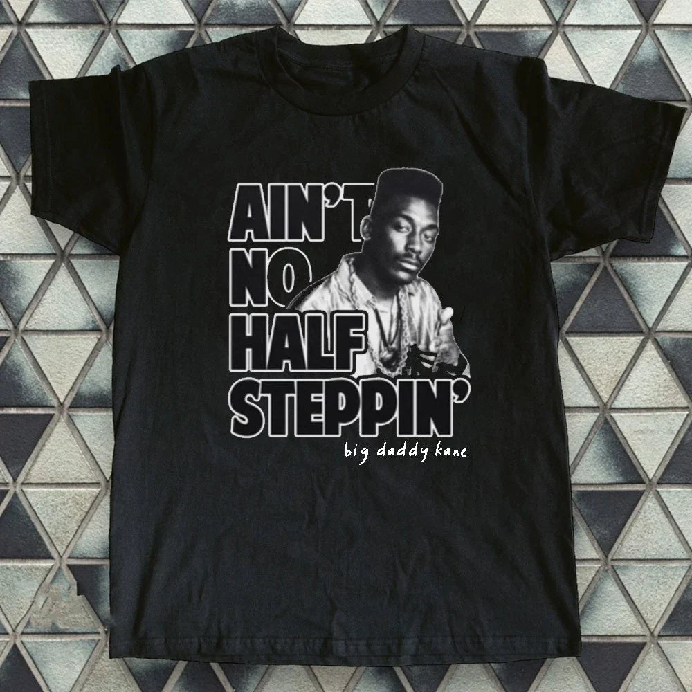 Big Daddy Kane Ain't No Half-Steppin' Retro Rapper - Adult & Kids T-Shirts, Sweatshirts & Hoodies apparel design preview 1