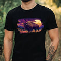 Mens Bison Motif Cotton Size XS to 5XL - Adult & Kids T-Shirts, Sweatshirts & Hoodies apparel design preview 1